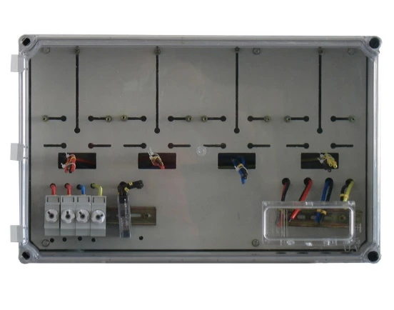 Electrical Control Panel with Transparent Cover