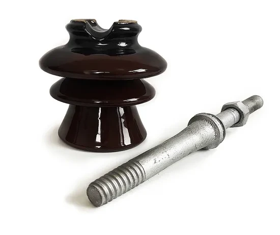 Ceramic Electrical Insulator with Mounting Bolt